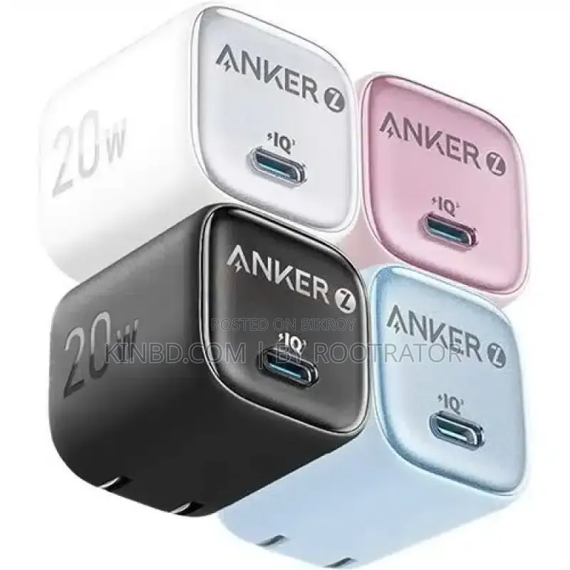 ⚡ Anker Zolo 20W - Ultra-Compact Fast & Safe Charger