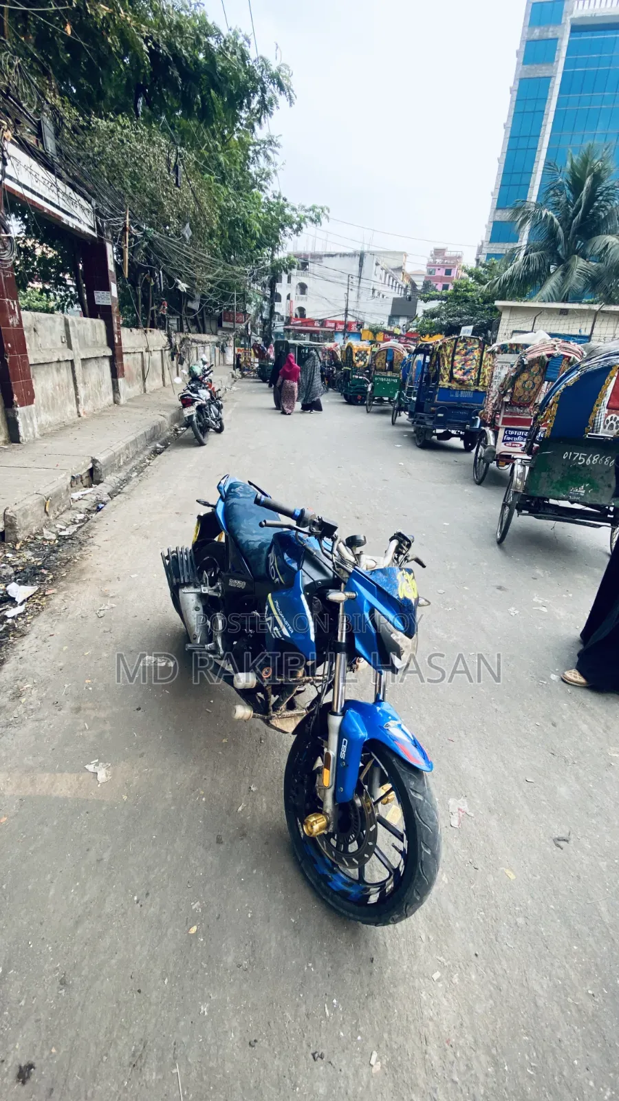 রোডমাস্টার র‍্যাপিডো ১৬৫ ২০১৮ নীল