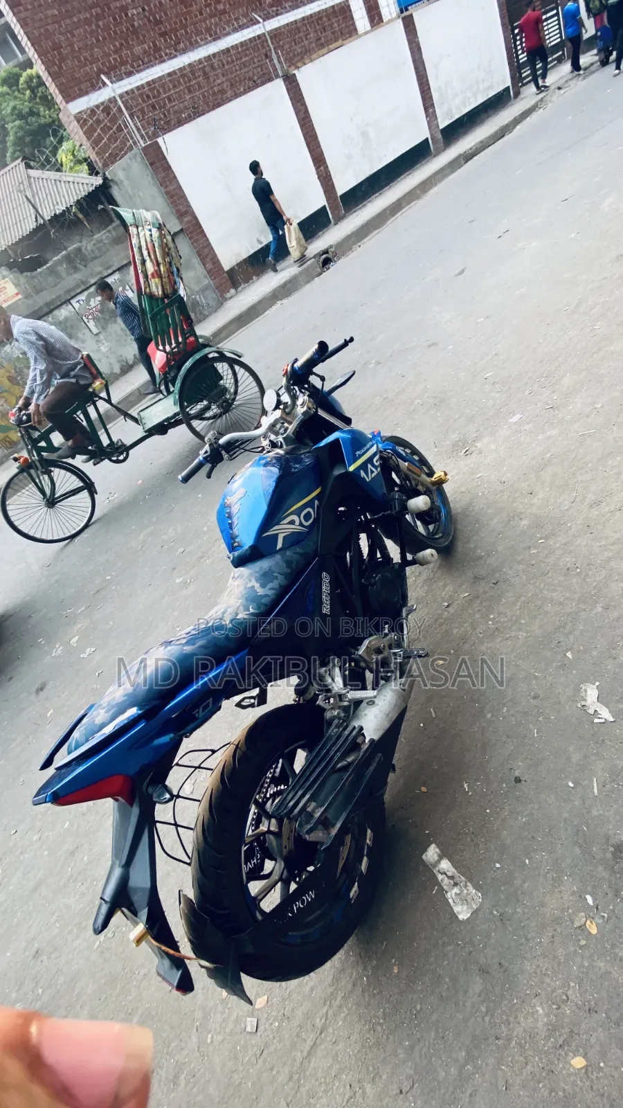 রোডমাস্টার র‍্যাপিডো ১৬৫ ২০১৮ নীল