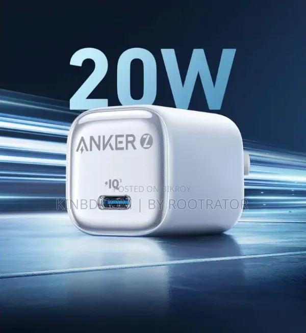 ⚡ Anker Zolo 20W - Ultra-Compact Fast & Safe Charger