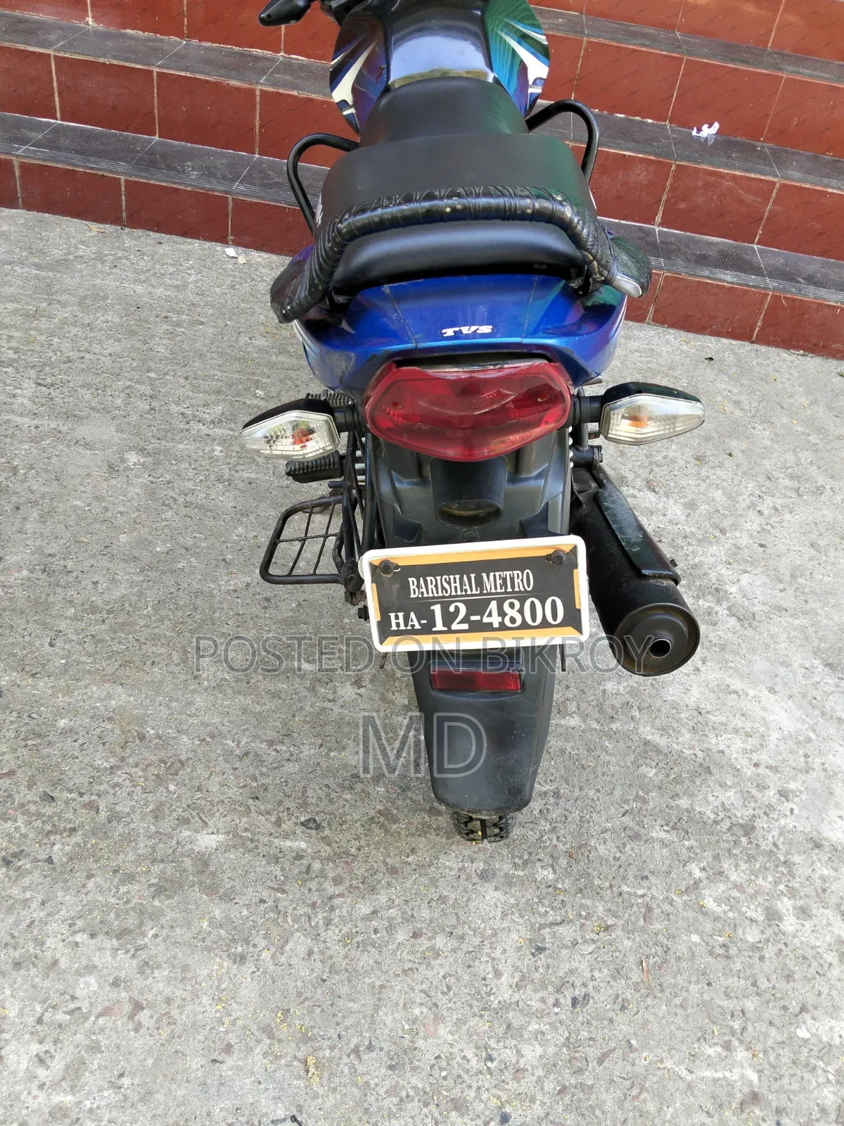 TVS Metro 2017 Black