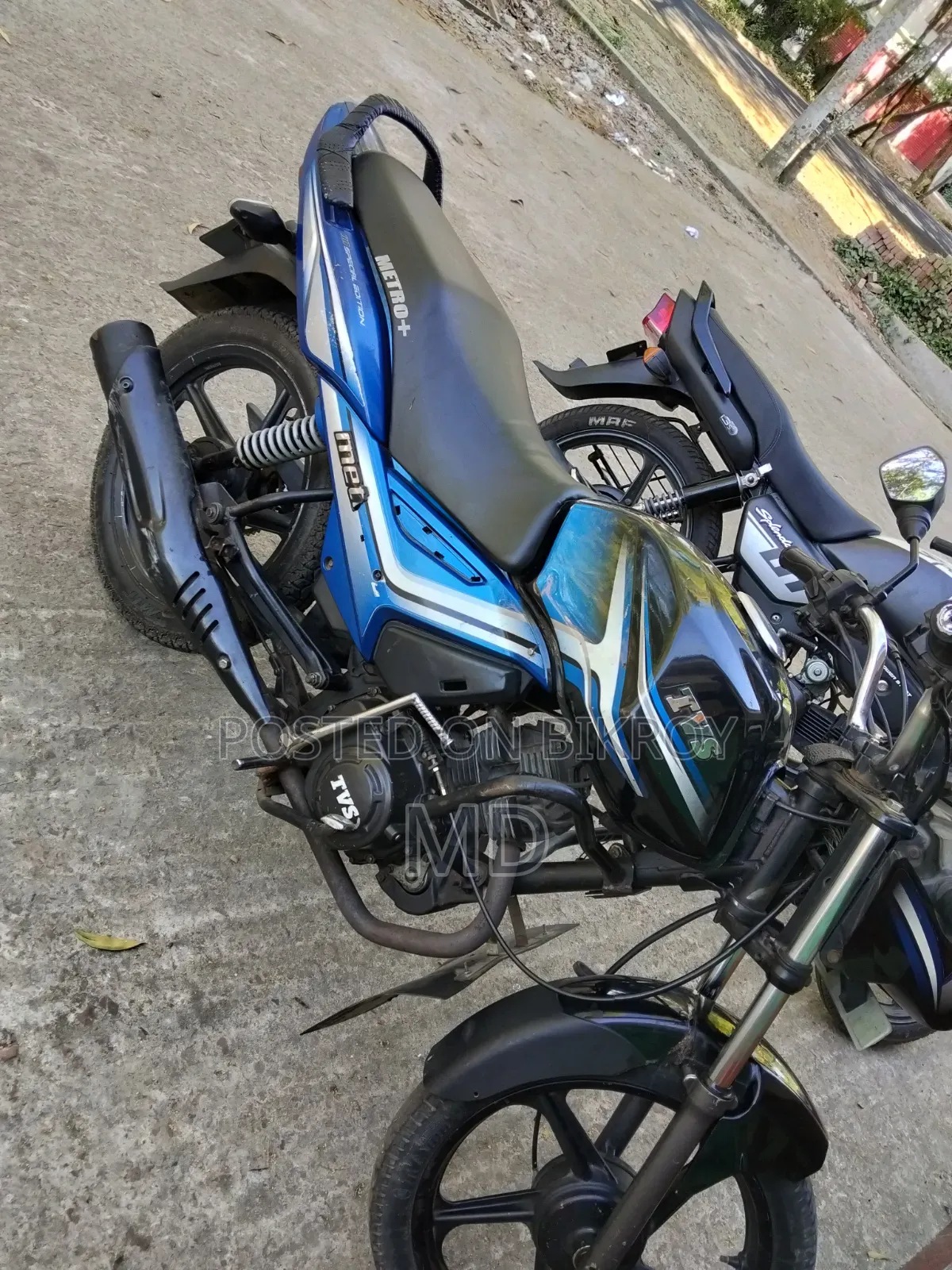 TVS Metro 2017 Black