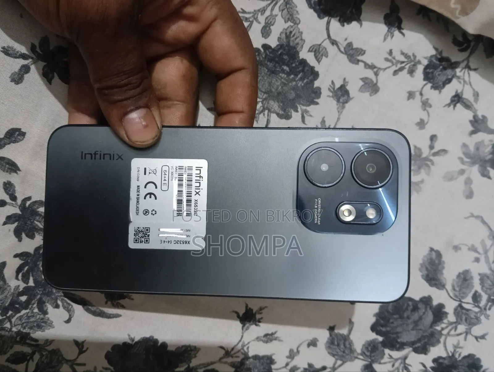 New Infinix Smart 9 64 GB Black