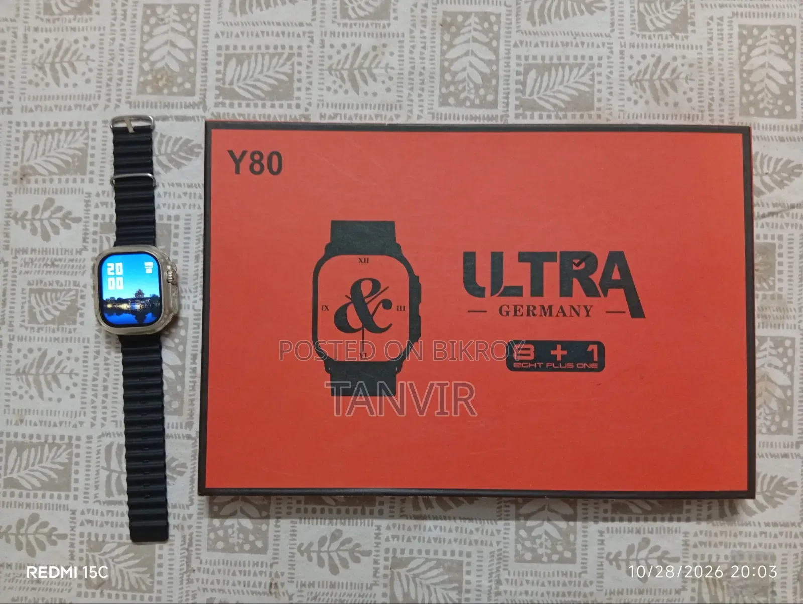 Y80 Ultra Smart Watch