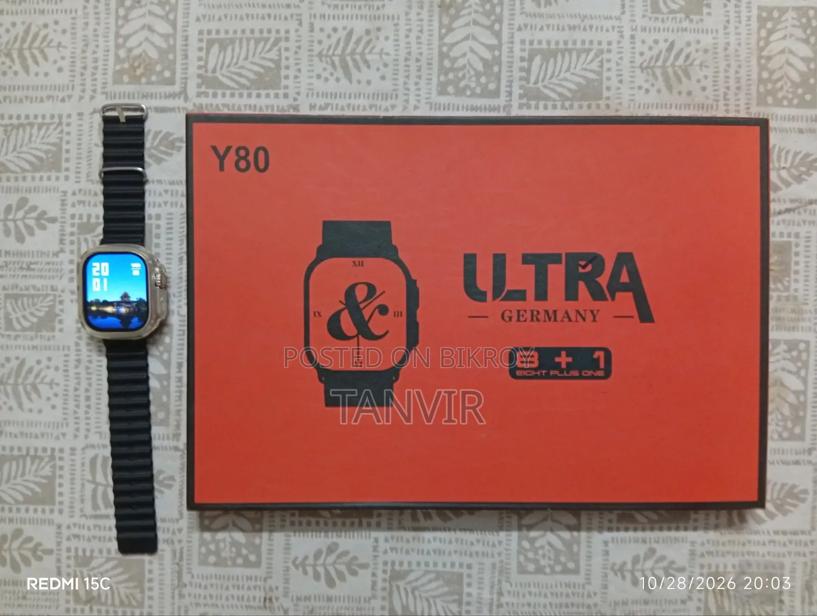 Y80 Ultra Smart Watch
