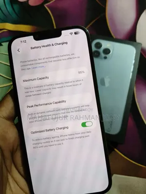 অ্যাপল আইফোন ১৩ প্রো ম্যাক্স ২৫৬ জিবি ব্লু
