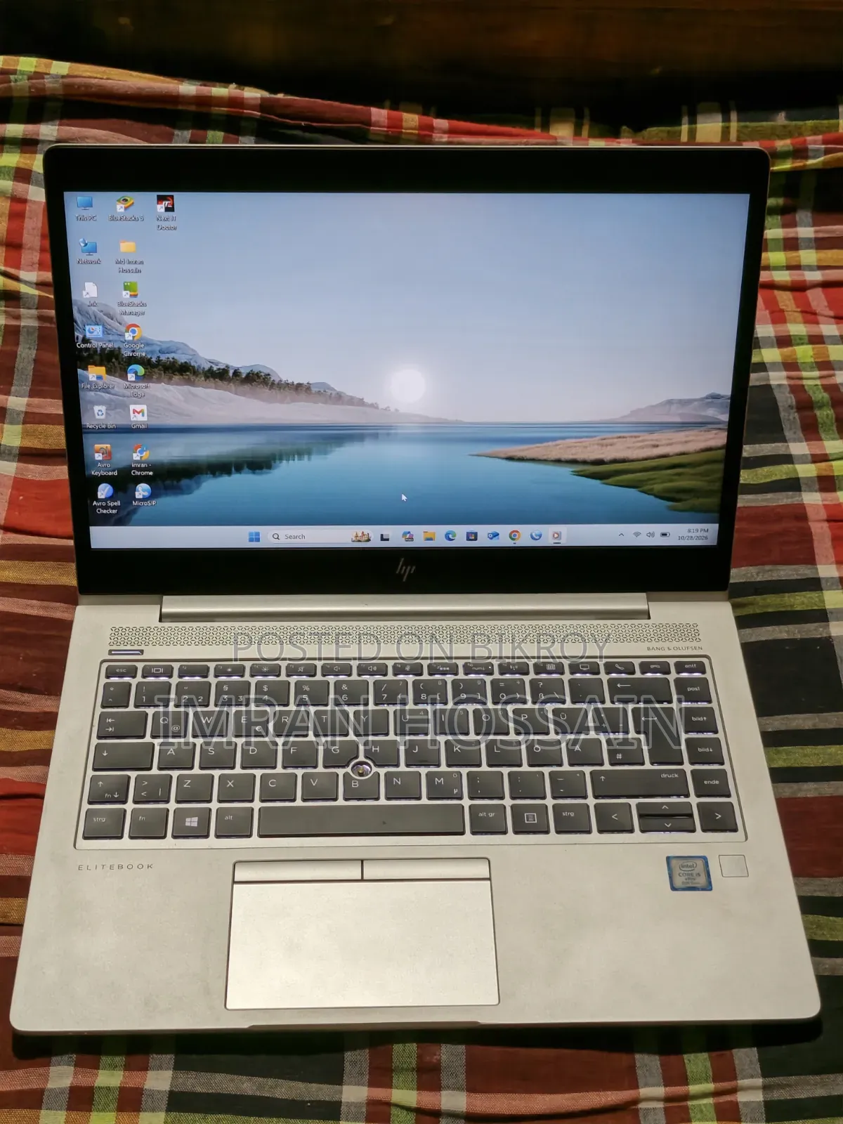 Laptop HP EliteBook 840 G6 8GB Intel Core i5 SSD 256GB