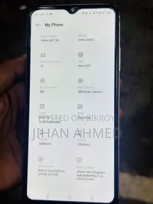 Infinix Hot 30i 128 GB Orange