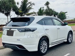 টয়োটা হ্যারিয়ার প্রিমিয়াম অ্যাডভান্সড প্যাকেজ ২০১৫ সাদা