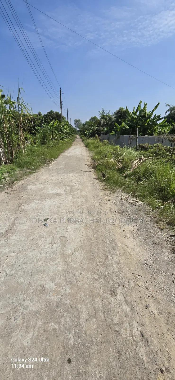 Rajuk Purbachal 5 Katha Near 300' Wide Plot For Sale