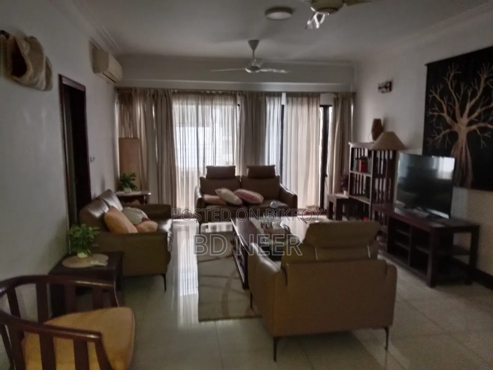 Furnished 4-Bedroom Apartment in Gulshan for rent