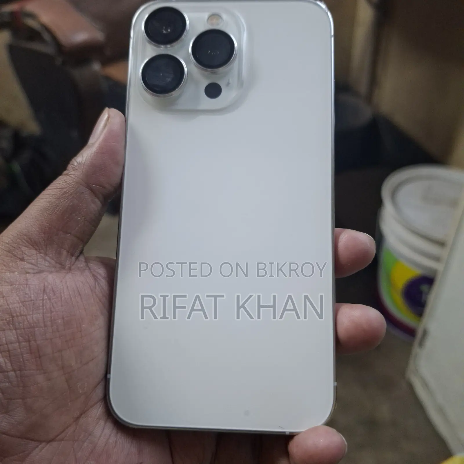 নিউ অ্যাপল আইফোন ১৩ প্রো ২৫৬ জিবি হোয়াইট