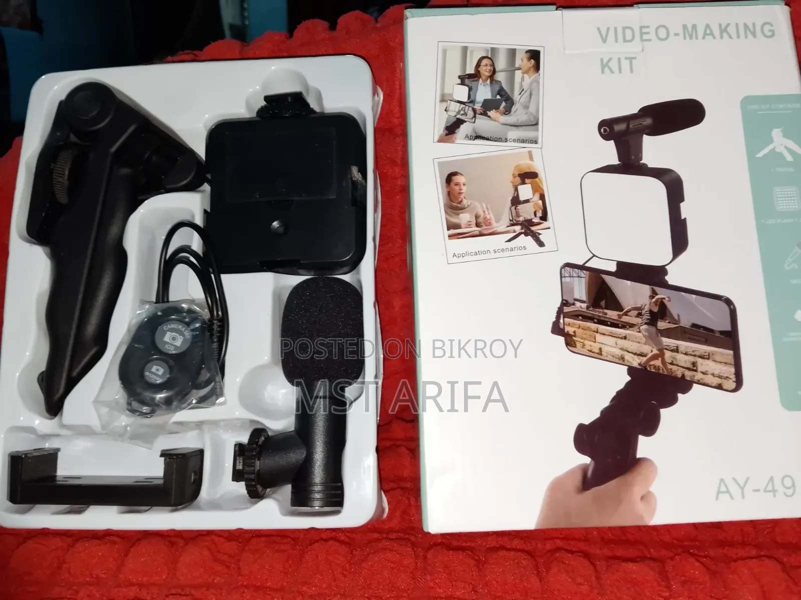 Mobile Flashes & Selfie Lights Video Making Kit for Sale