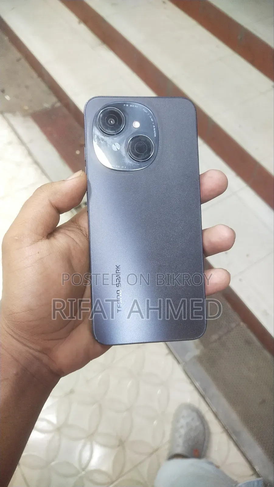 টেকনো স্পার্ক গো ৬৪ জিবি কালো