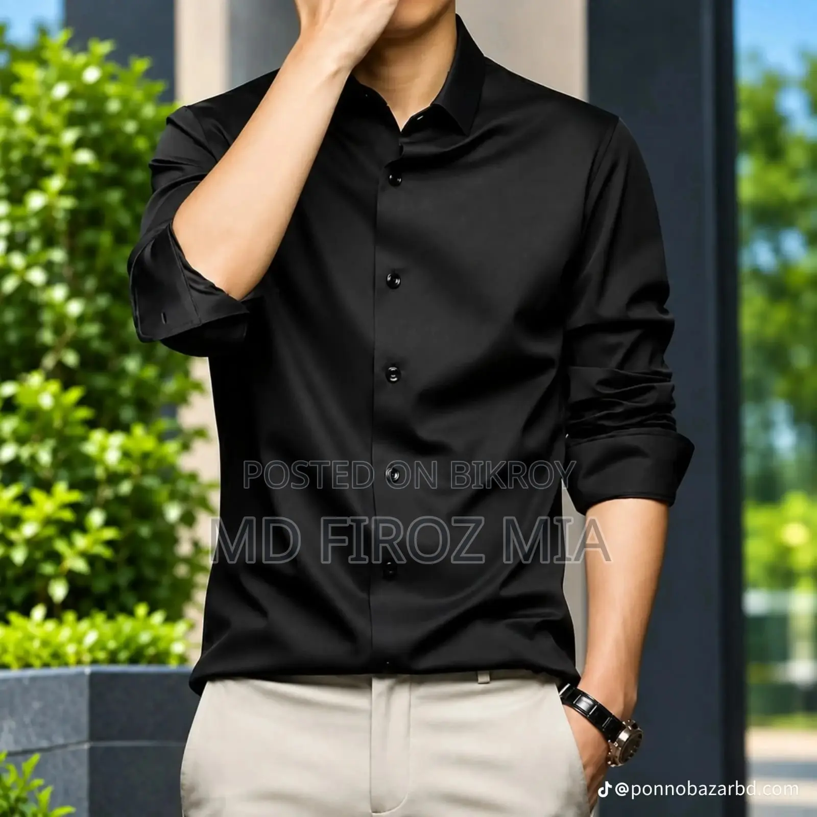 China Stitch Formal Shirt Multicolor