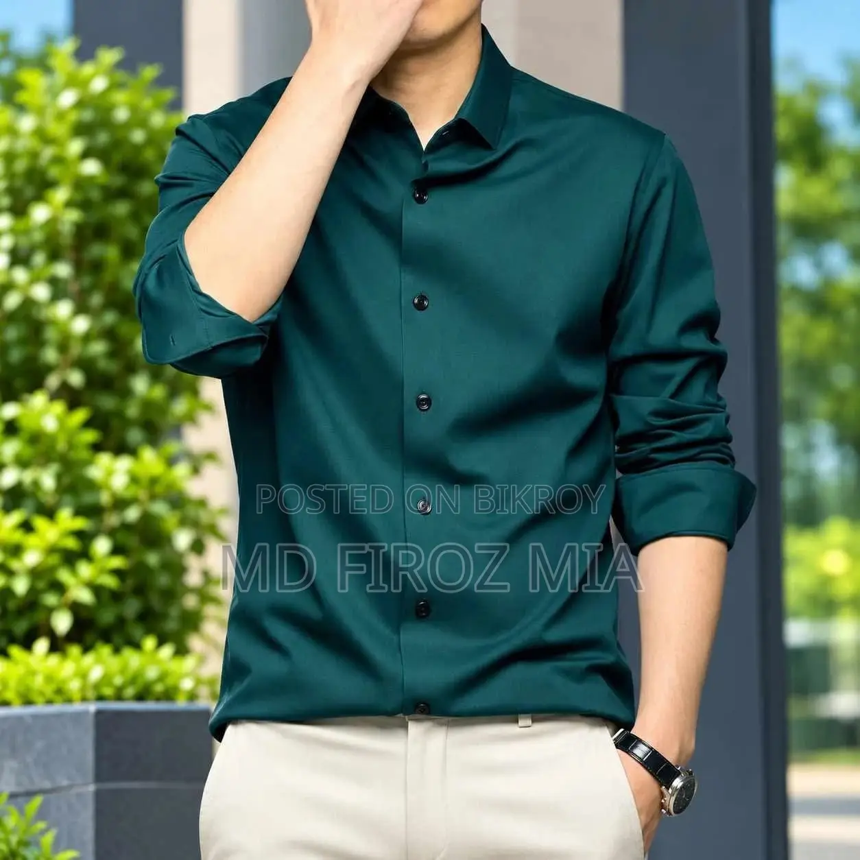 China Stitch Formal Shirt Multicolor