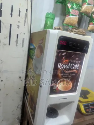 রয়্যাল ক্যাফে VEN902 ভেন্ডিং মেশিন সম্পূর্ণ সচল