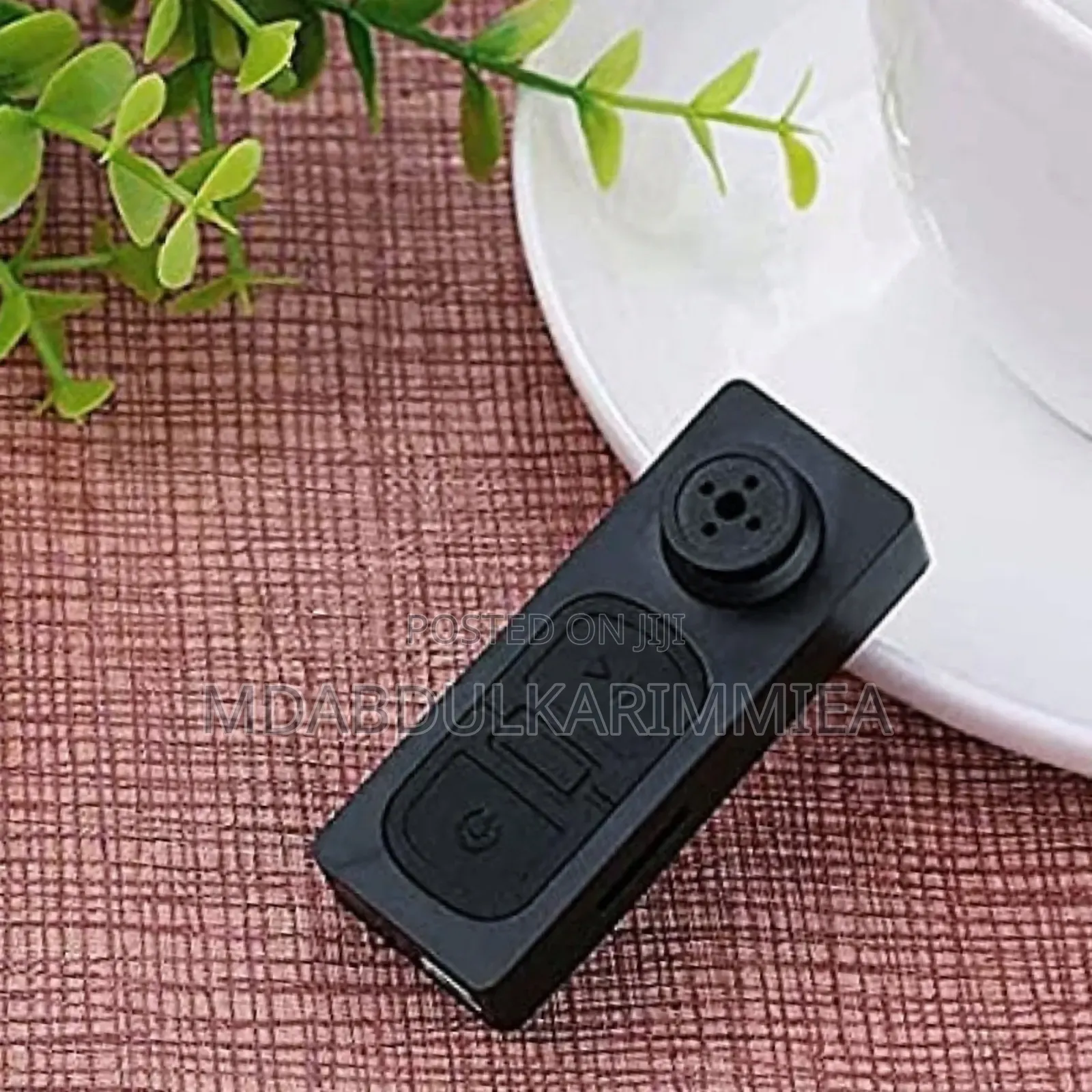 Spy Camera Wired HD Audio and Video Recorder 720p Hidden