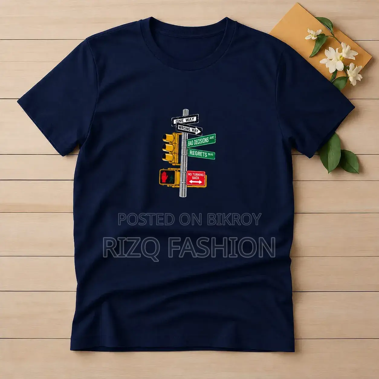 👕 Cotton Printed Basic T-Shirt