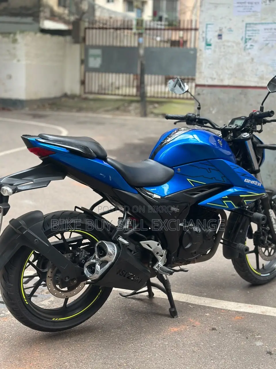 Suzuki Gixxer 2023 Blue