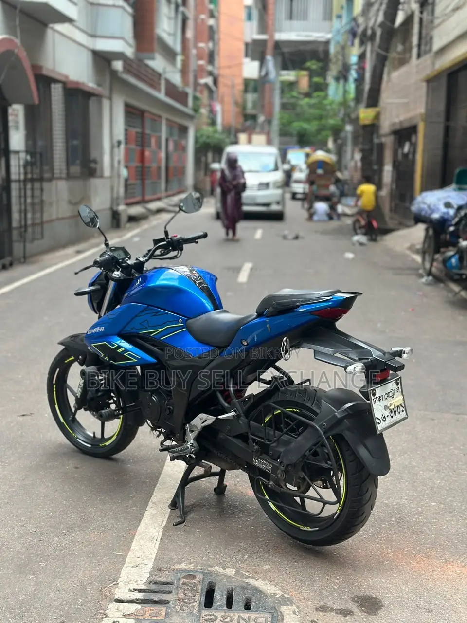 Suzuki Gixxer 2023 Blue