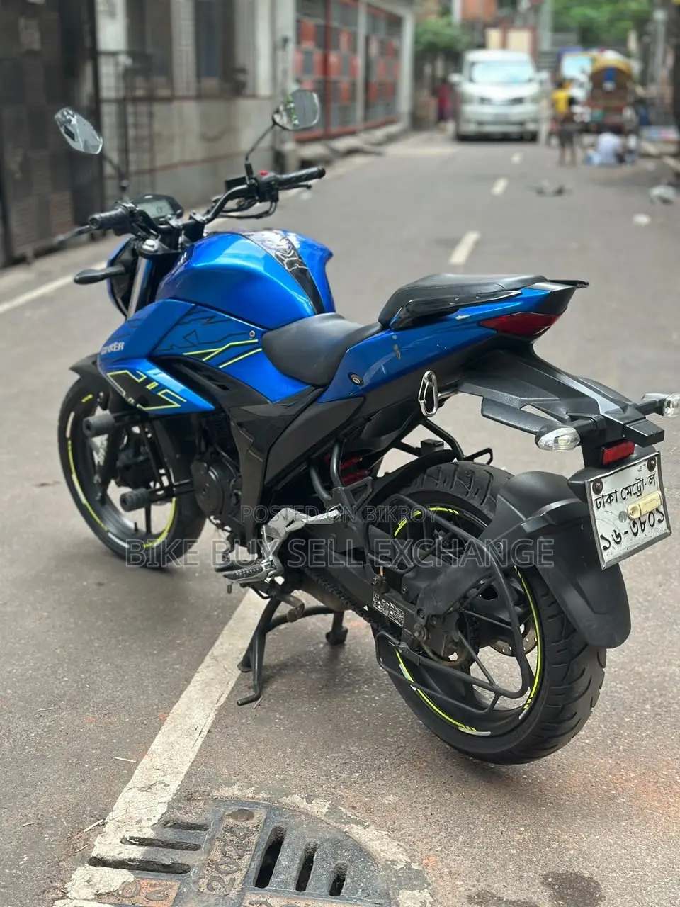 Suzuki Gixxer 2023 Blue
