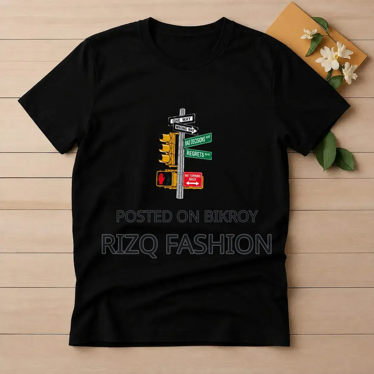 👕 Cotton Printed Basic T-Shirt
