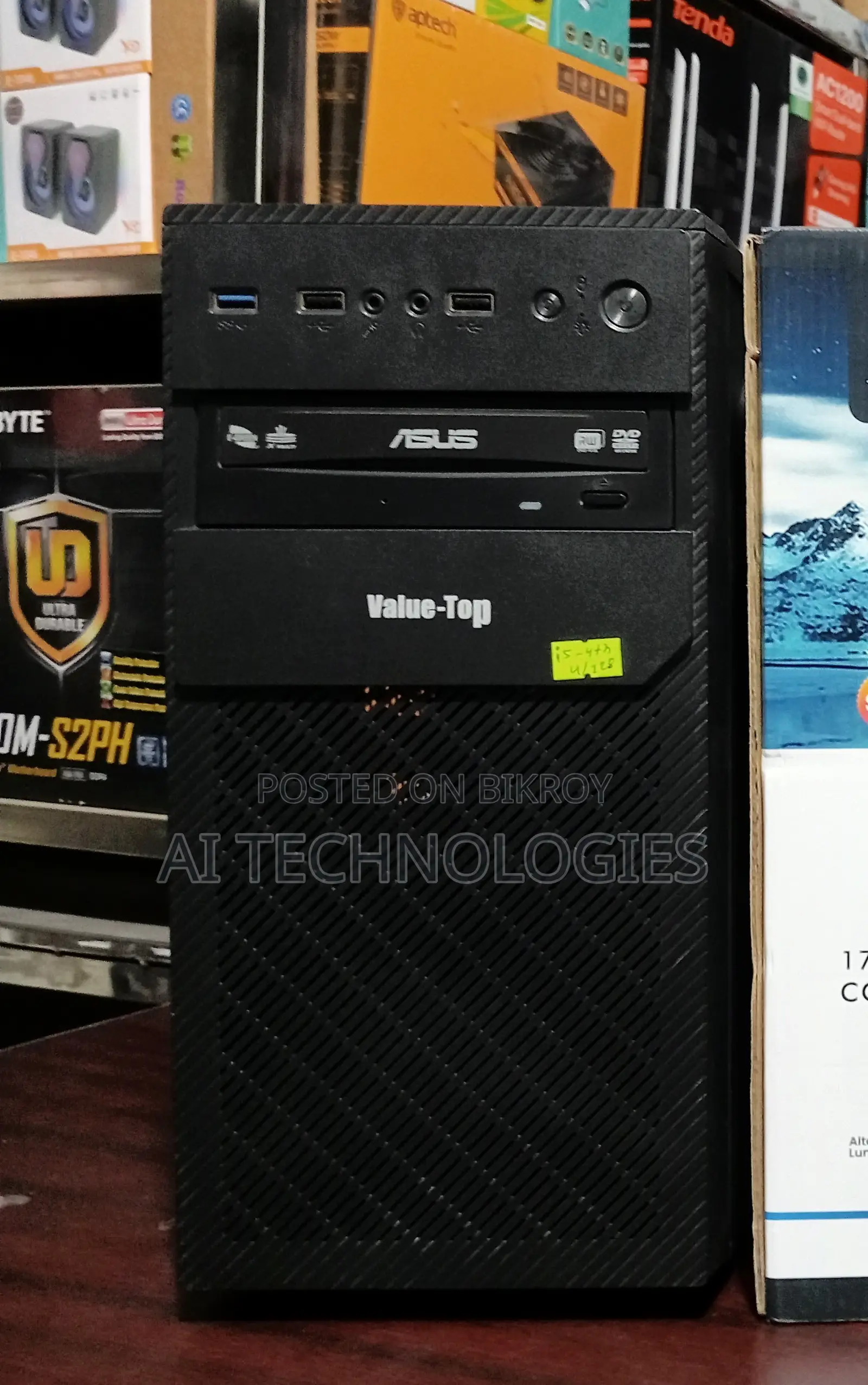 Desktop Computer Asus 4GB Intel Core i5 SSD 128GB