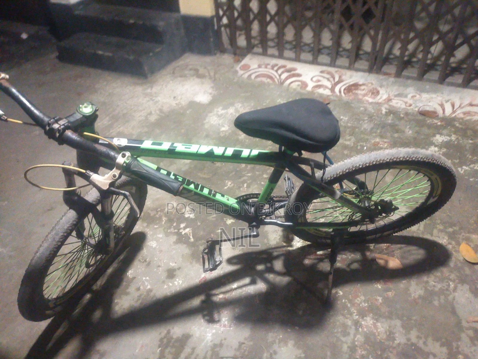 A bicycle will be sold