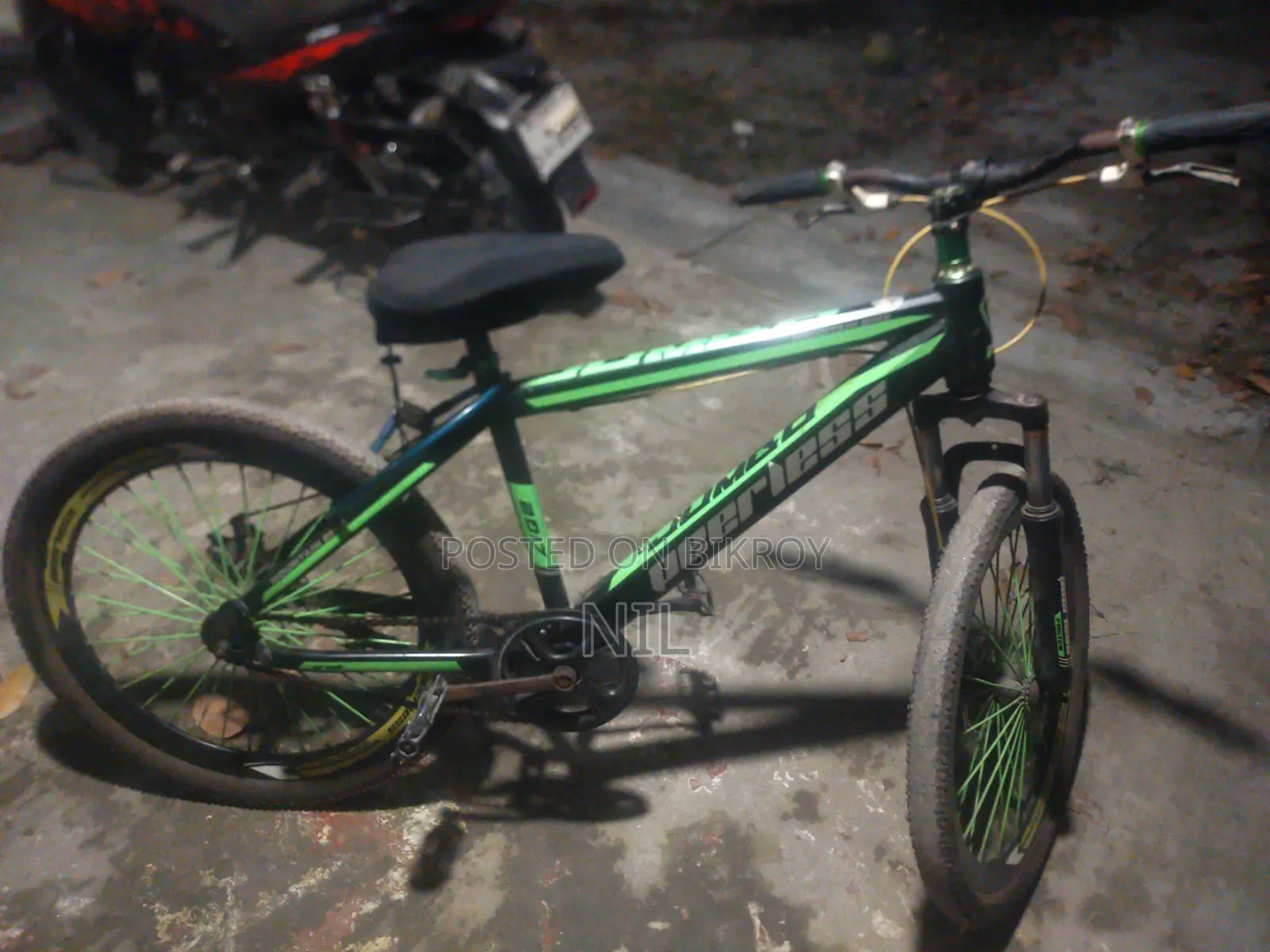 A bicycle will be sold