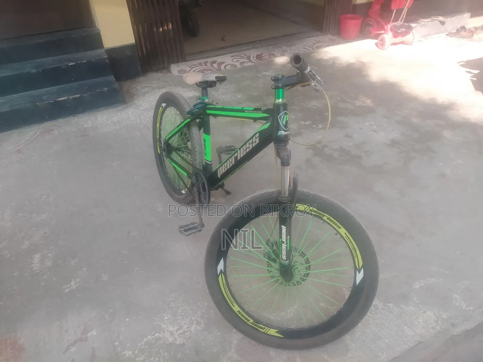 A bicycle will be sold
