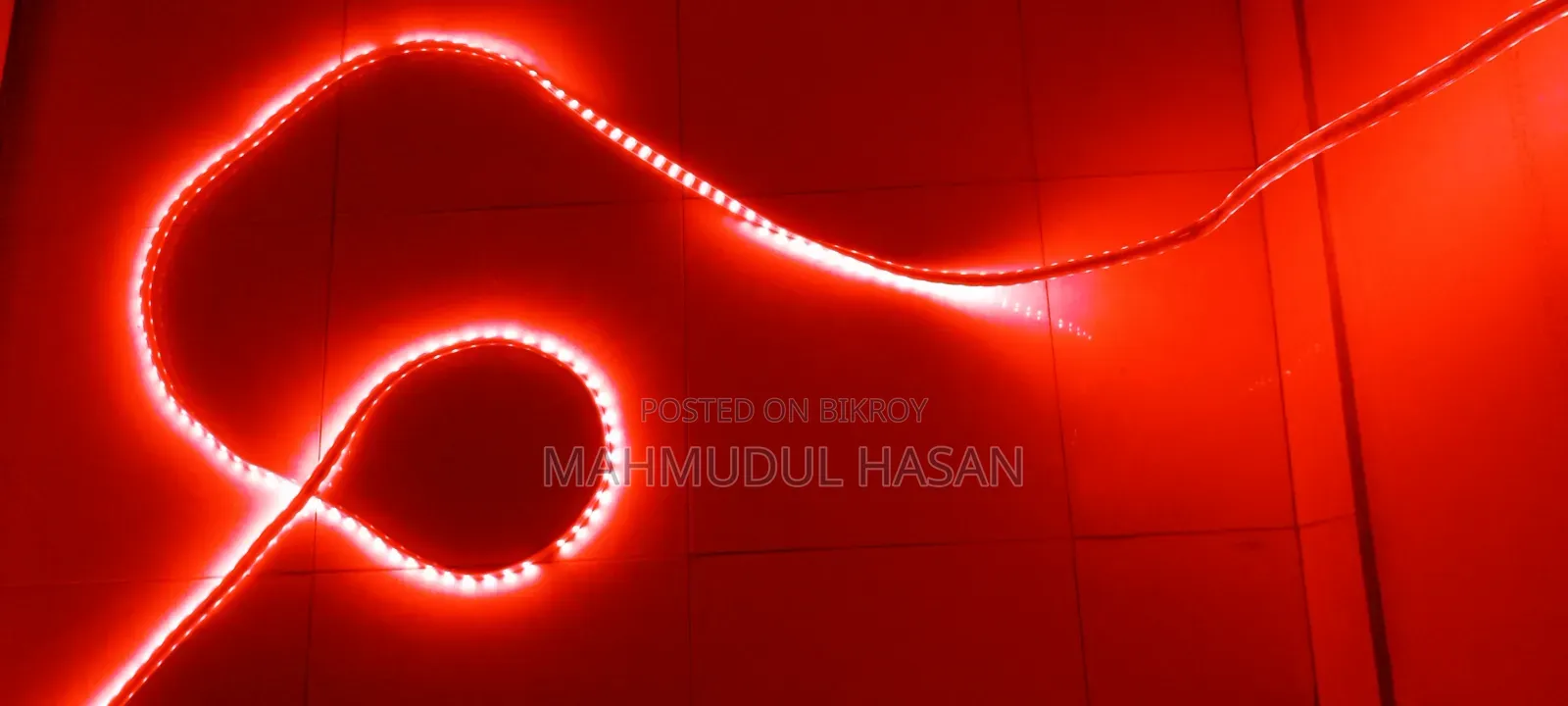 4-Meter Red LED Strip Light / Flexible Pipe Light