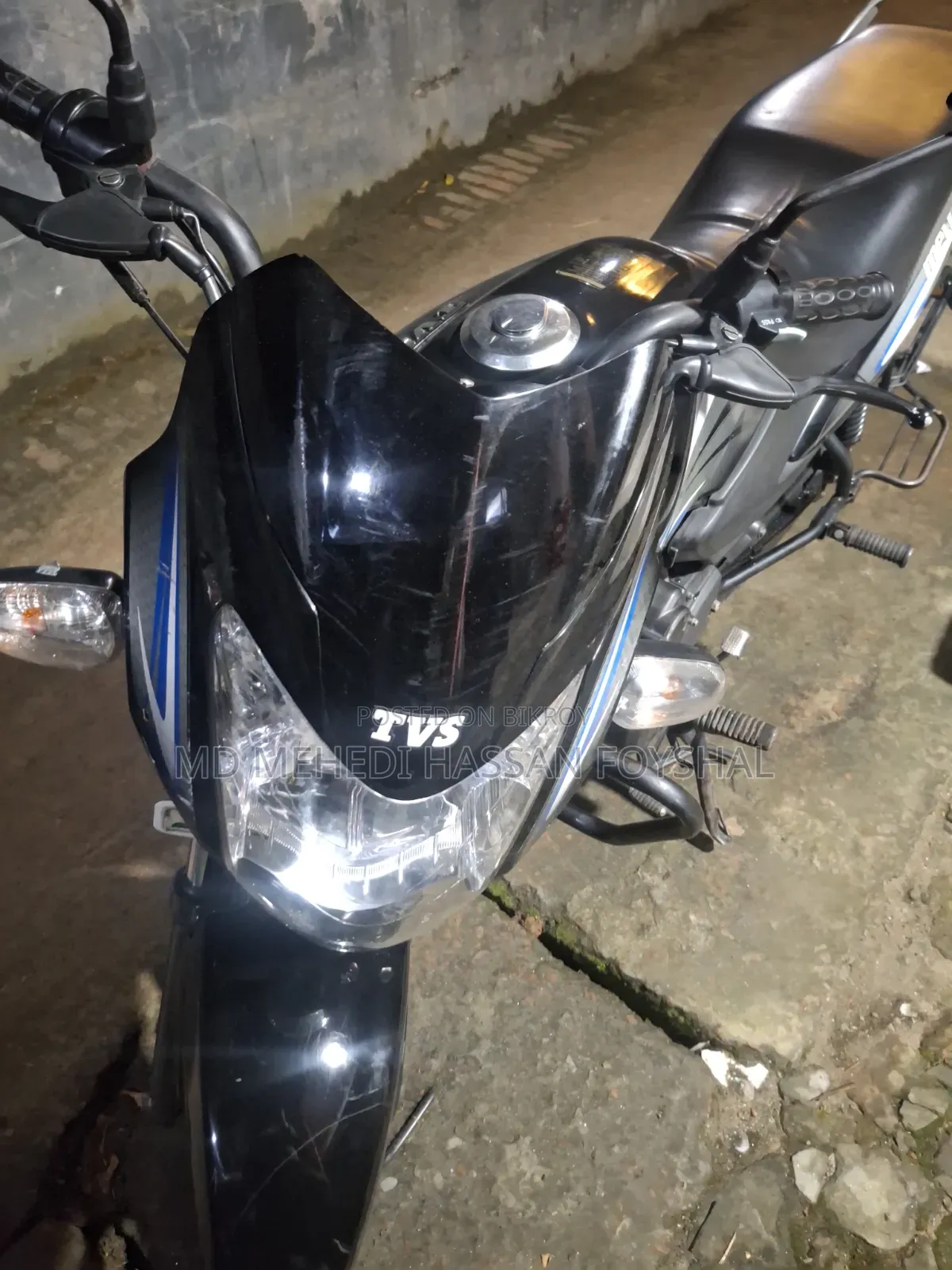 TVS Metro 2022 কালো