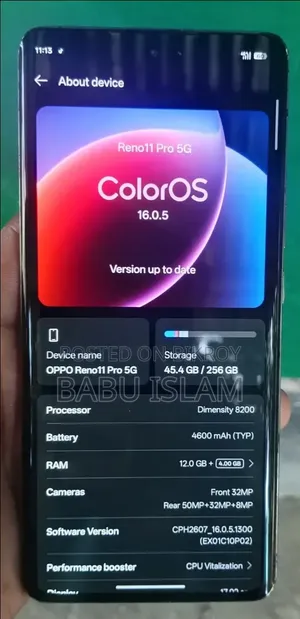 Oppo Reno11 Pro 256 GB Green