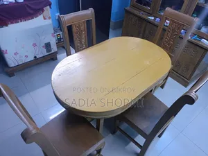 4 Seater Wooden Dining Table Set / 4 Seater Wooden Dining Table Set