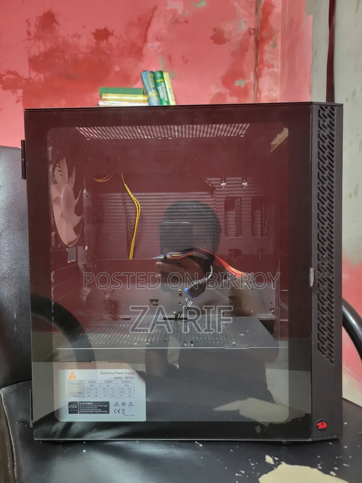 Casing PSU and CPU Cooler