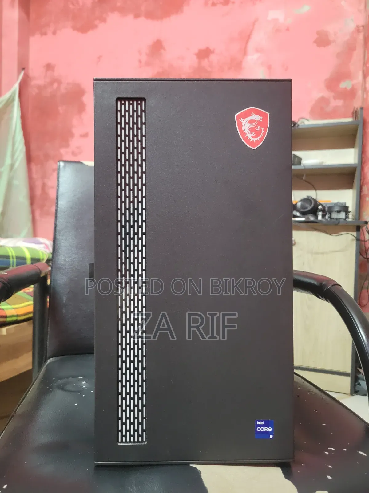 Casing PSU and CPU Cooler