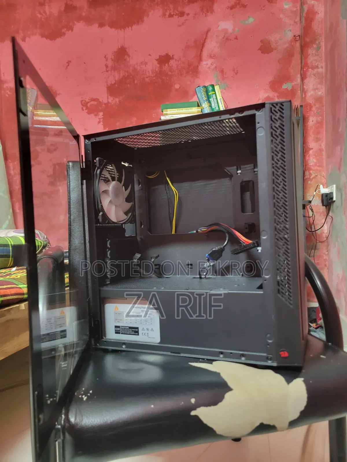 Casing PSU and CPU Cooler