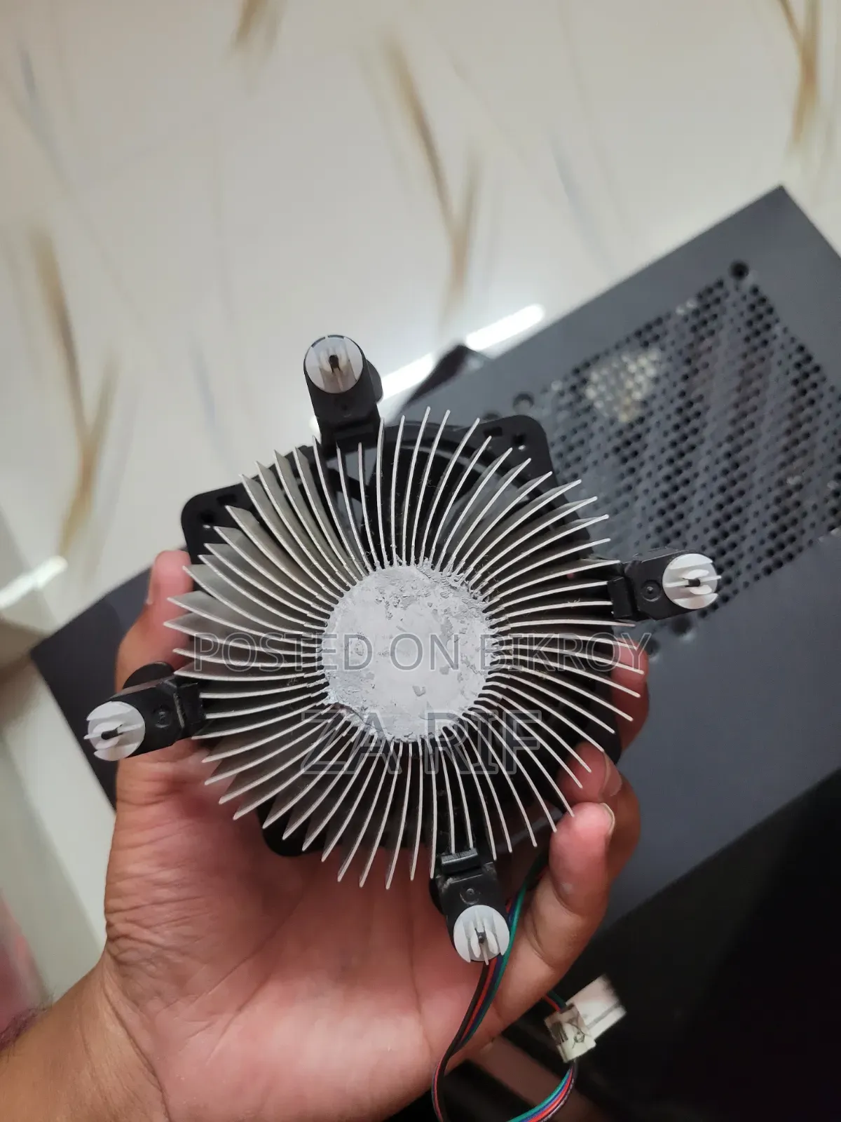 Casing PSU and CPU Cooler