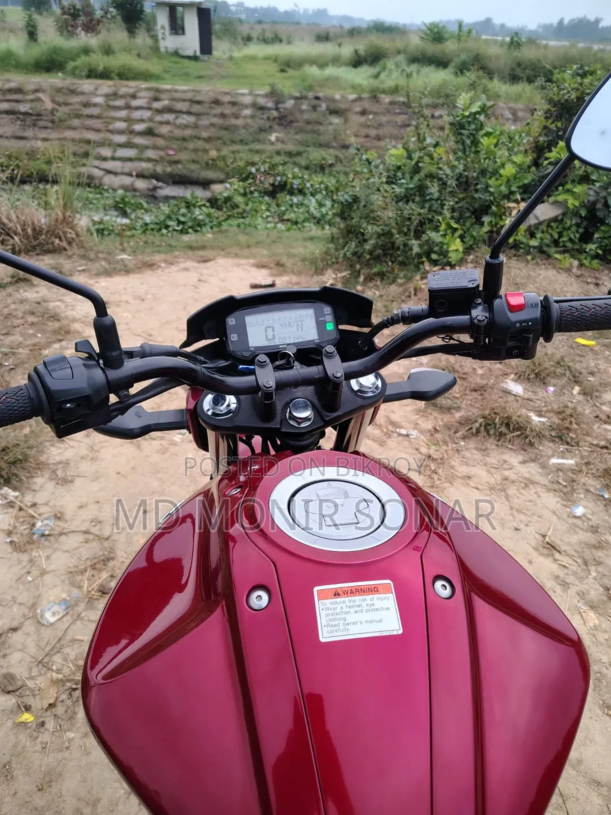 Suzuki Gixxer 2024 Red