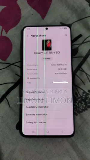 Samsung Galaxy S21 Ultra 5G 256 GB Green