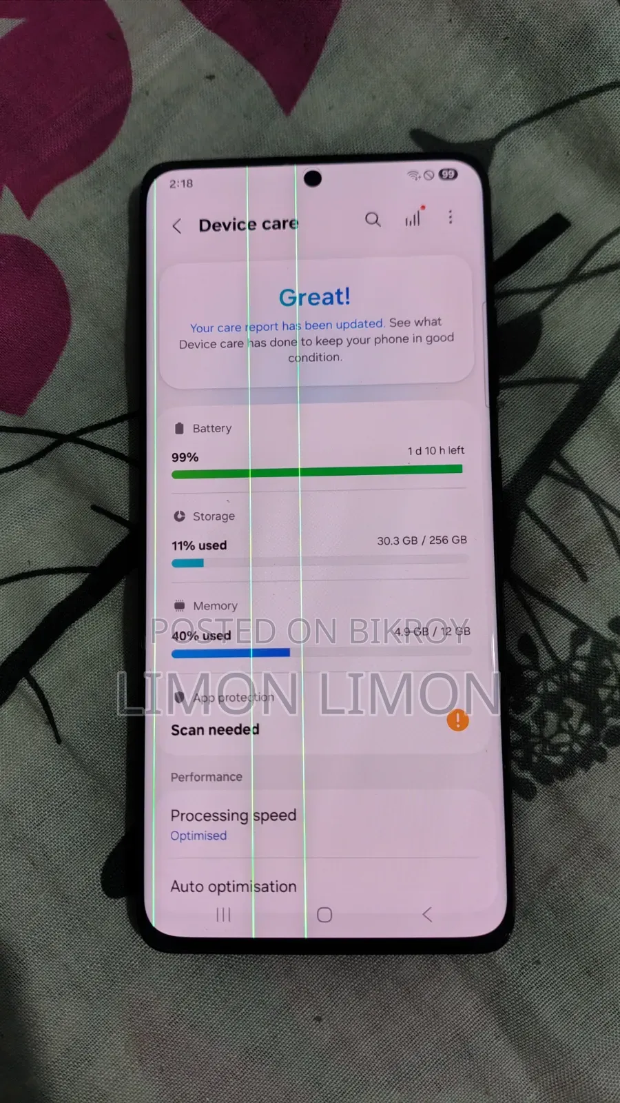 Samsung Galaxy S21 Ultra 5G 256 GB Green