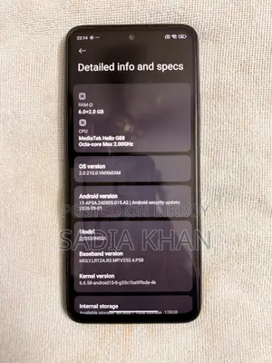 Xiaomi Redmi 12 5G 128 GB Black