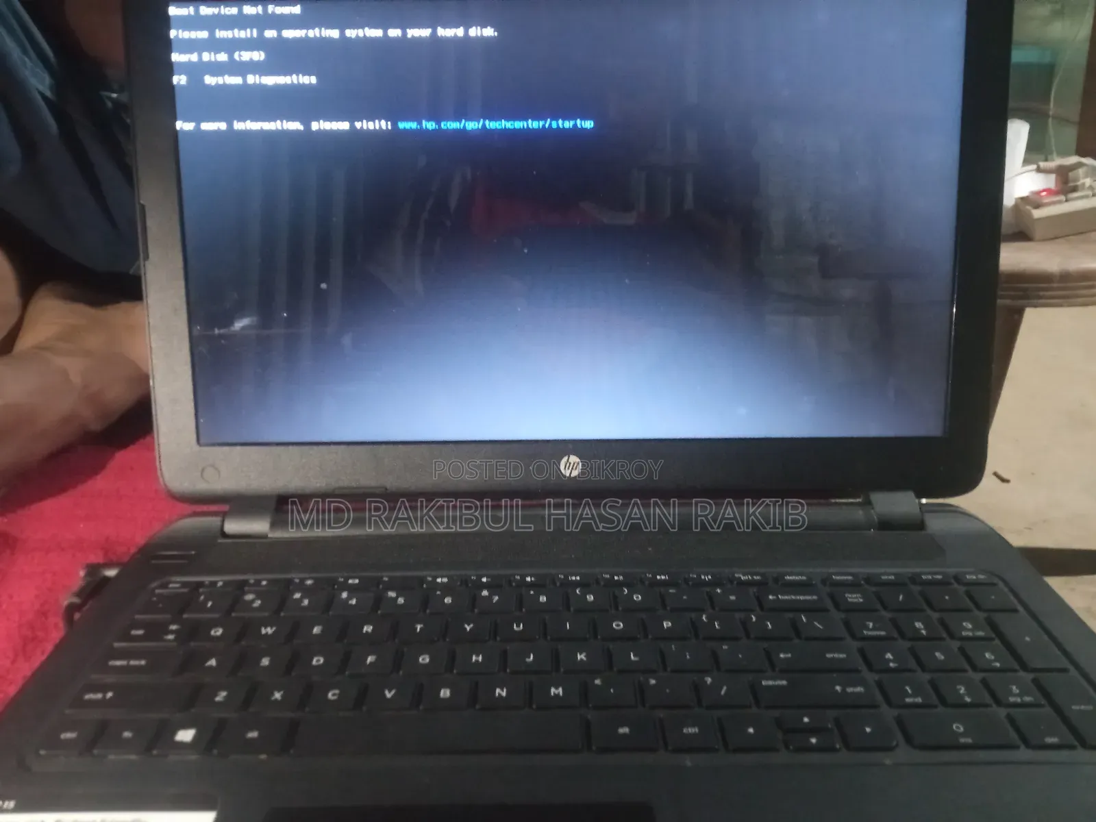 ল্যাপটপ HP 15 8GB ইন্টেল কোর i5 SSD 500GB