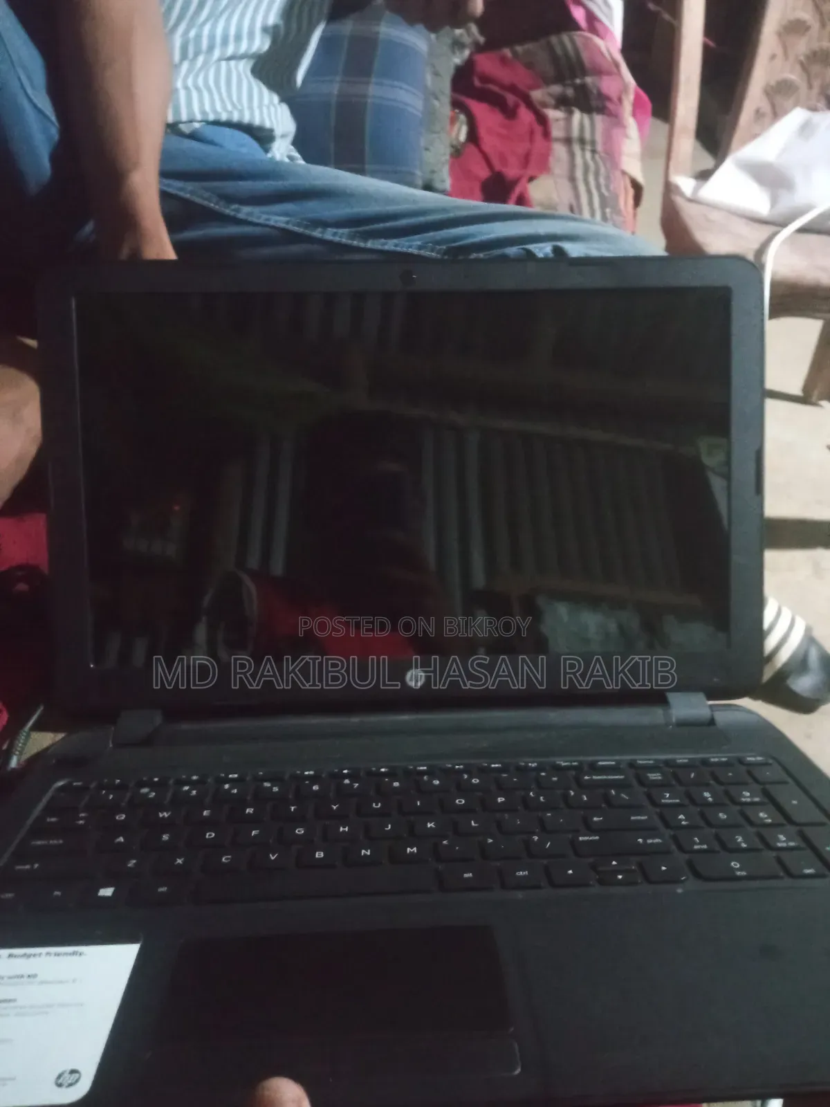 ল্যাপটপ HP 15 8GB ইন্টেল কোর i5 SSD 500GB