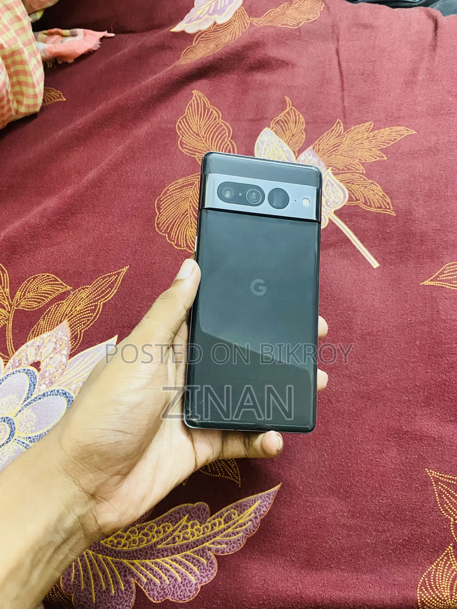 গুগল পিক্সেল ৭ প্রো ১২৮ জিবি কালো