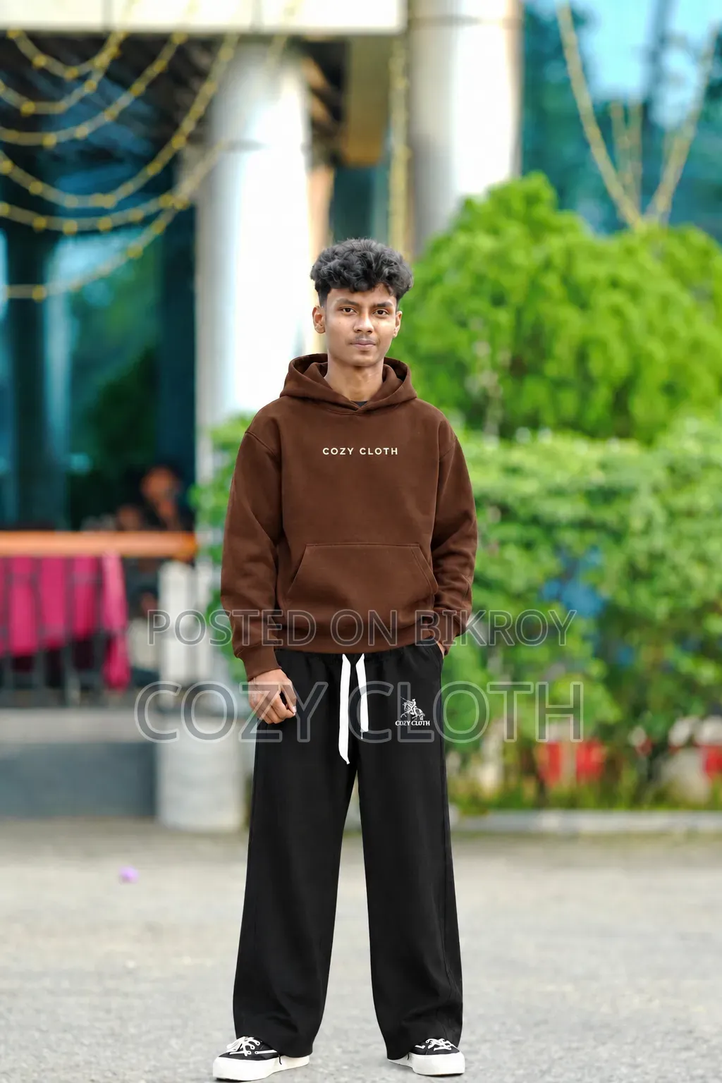 Drop Shoulder Rip Hoodie and Korean Baggy Pant Combo Now Available🥶🔥