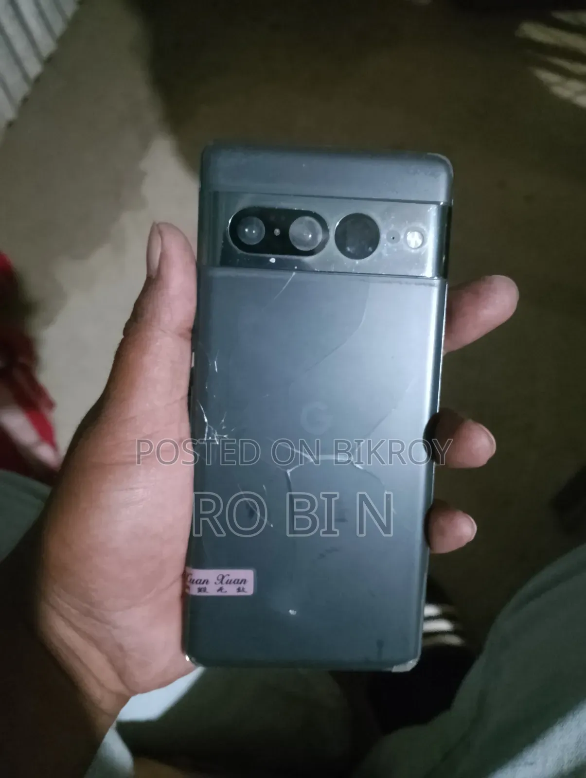 গুগল পিক্সেল ৭ প্রো ১২৮ জিবি গ্রে