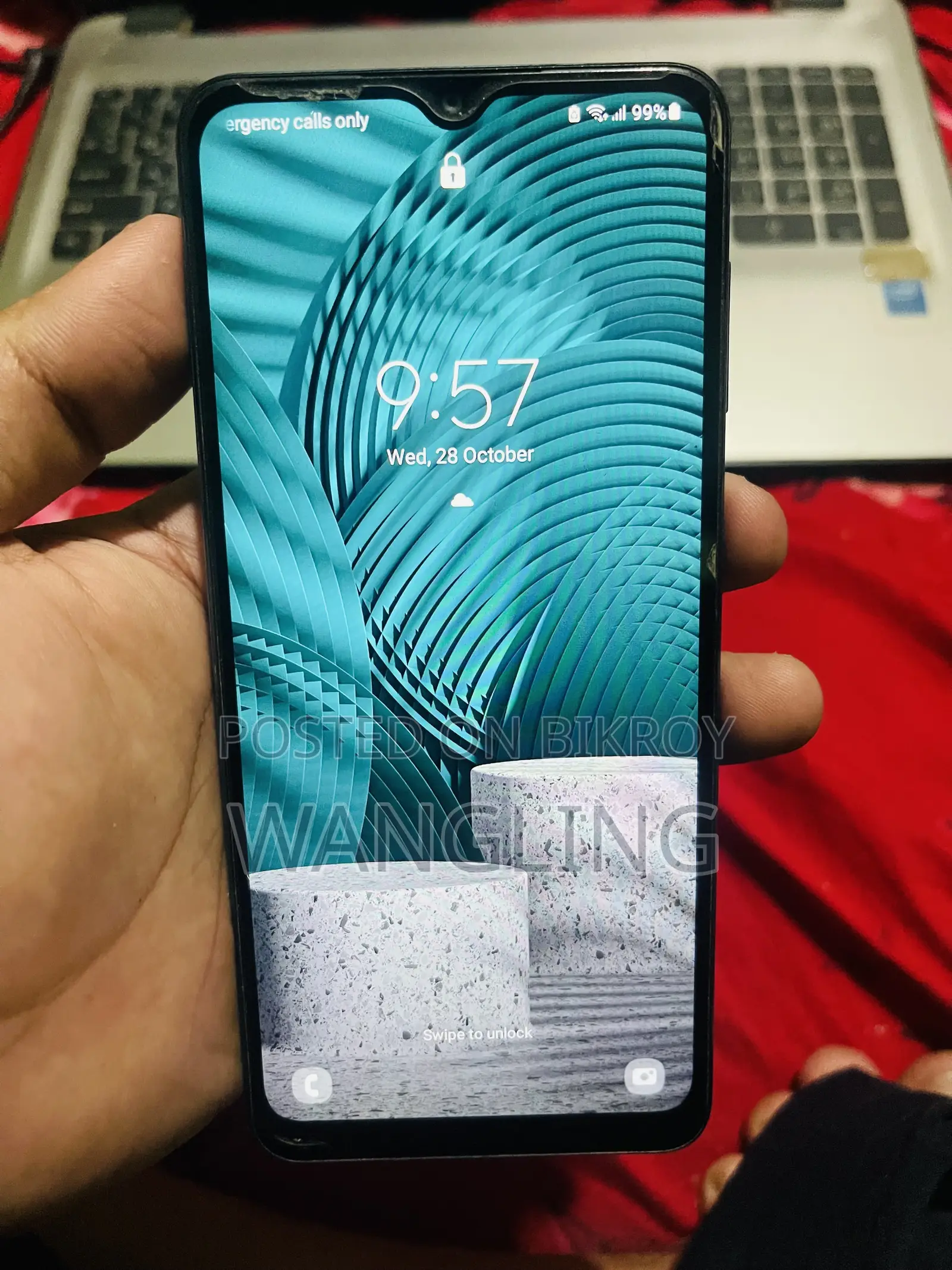 স্যামসাং গ্যালাক্সি এ১২ ৬৪ জিবি নীল
