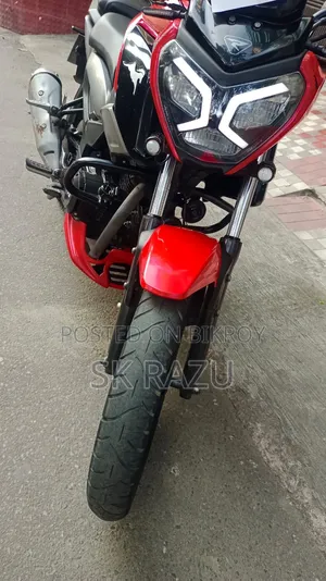 New TVS Raider 125 2022 Red